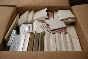 lot 78 image: Box of miscellaneous playing cards...