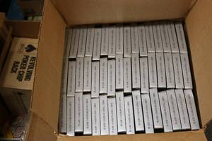 lot 84 image: case of plastic coated playing card...