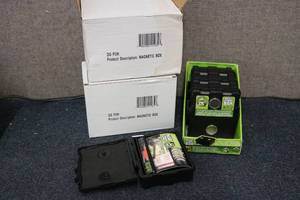 lot 109 image: 2-4 packs of magnetic storage boxes...