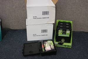 lot 112 image: 2-4 packs of magnetic storage boxes...