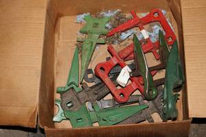 lot 125 image: Tractor plow tines...