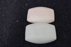 lot 153 image: 15 bars of Lever 2000 hand soap ove...