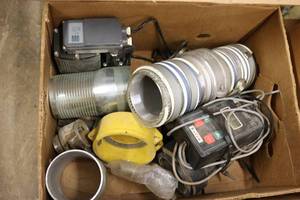 lot 165 image: Box of plumbing fittings...