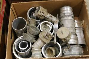 lot 169 image: Box of plumbing fittings...