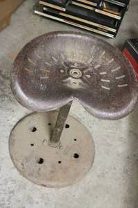 lot 171 image: Tractor seat chair...