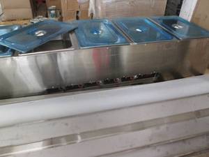 lot 200 image: NSF 5 Compartment serving steam tab...