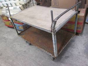 lot 201 image: Shop cart...