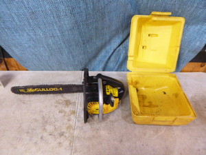 lot 23 image: McCulloch 16 Chain Saw