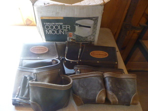 lot 51 image: Tool Belt and Water Cooler
