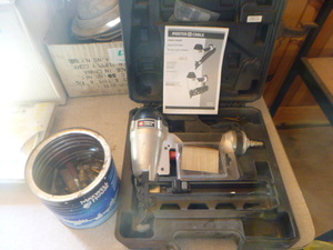 lot 55 image: Porter Cable Air Finish Nailer