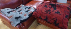 lot 141 image: 2 Plush Throws