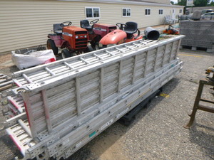 lot 95 image: 5 Werner Aluma-Plank Scaffold Decks