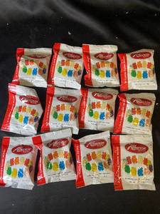lot 93 image: C5 - Lot of 12 Packs of Albanese Worlds Best Gummy Bears