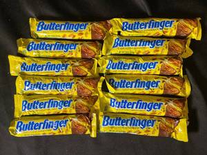 lot 168 image: Z4 - Set of 12 Butterfinger Chocolate Bars