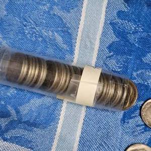 lot 61 image: (38) Buffalo Nickels (in tube)