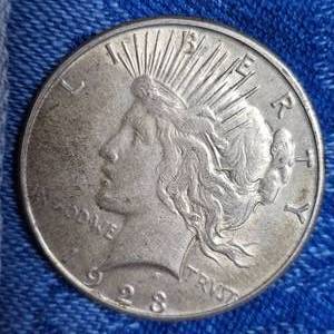 lot 67 image: 1923-S Peace $ , Fine