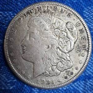 lot 73 image: 1921-S Morgan $, XF