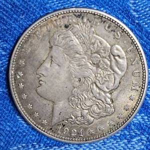 lot 78 image: 1921-D Morgan S, XF