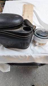 lot 134 image: Black & Decker Travel Cooler with Smaller Crockpot