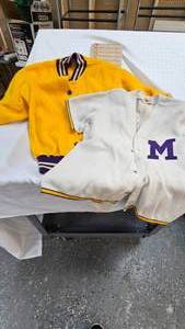 lot 132 image: Montevideo Mohawks, shirt and jacket memorbelia