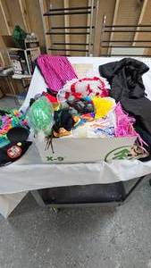 lot 130 image: Variety Box of Costumes including Vintage Mickey Mouse Ears