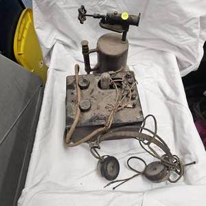 lot 113 image: BrassSteel Blow Torch, Raiola III