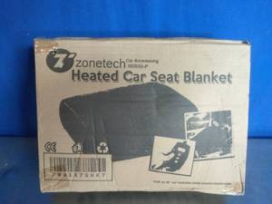 lot 26 image: Zonetech Heated Car Seat Blanket
