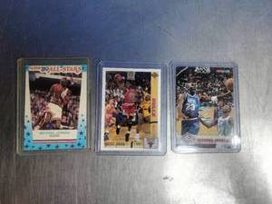lot 47 image: Michael Jordan Trading Cards in Sleeves