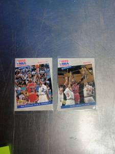 lot 48 image: Michael Jordan Trading Cards in Sleeves