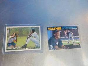 lot 51 image: Michael Jordan Trading Cards in Sleeves