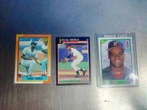 lot 55 image: Frank Thomas Trading Cards in Sleeves