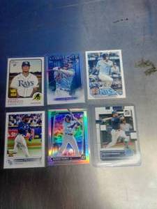 lot 59 image: Wander Franco Trading Cards in Sleeves
