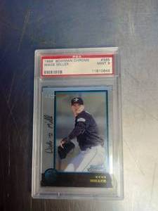 lot 68 image: PSA Graded Wade Miller Trading Card
