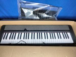 lot 98 image: Casio CasioTone 61-Key Ultra-Portable Keyboard - Black