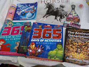 lot 25 image: Mr. Bubbles, Books, and Toys...