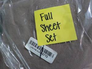 lot 44 image: Bare Home Full Size Sheet Set...