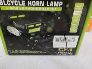 lot 67 image: BLCYCLE Horn Lamp...