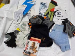 lot 92 image: Athletic Gloves and Rock Tape...