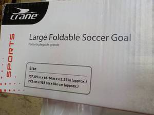 lot 94 image: Crane Large Foldable Soccer Goal...