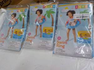 lot 99 image: 3 Swim Rings...