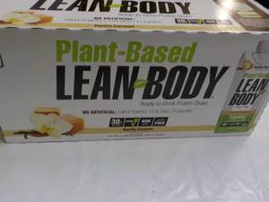 lot 109 image: 12 pack 17 oz Ctns Plant Based Lean...