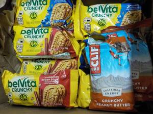 lot 114 image: Variety Pack 30 ct Belvita Biscuits...