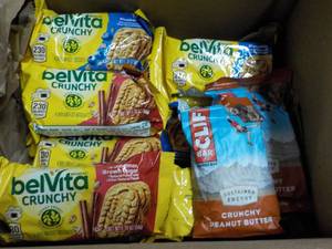 lot 115 image: Variety Pack 30 ct Belvita Biscuits...