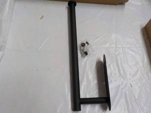 lot 121 image: Wall Metal Paper Towel Holder...