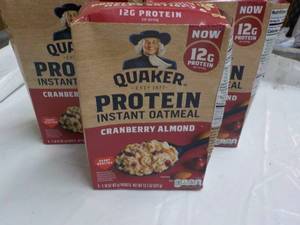 lot 126 image: Protein Instant  Oatmeal 18 packets...