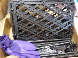 lot 169 image: 8 Panels, Decorative Fencing with G...