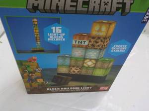 lot 188 image: Minecraft Block Building Light...
