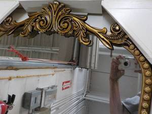 lot 201 image: Filligreer Full Length Mirror 22 x ...