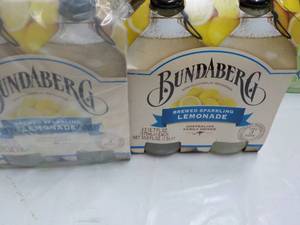 lot 217 image: 2 Bundaberg 4 packs Sparkling Lemon...
