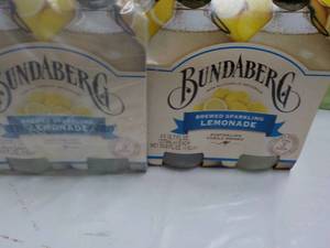 lot 218 image: 2 Bundaberg 4 packs Sparkling Lemon...